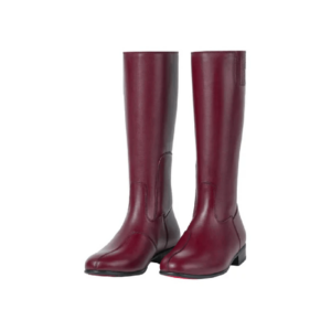 Victoria, Burgundy Leather, Tall Boots